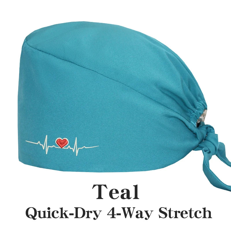 Quick Dry Stretch Medical Hat Caps