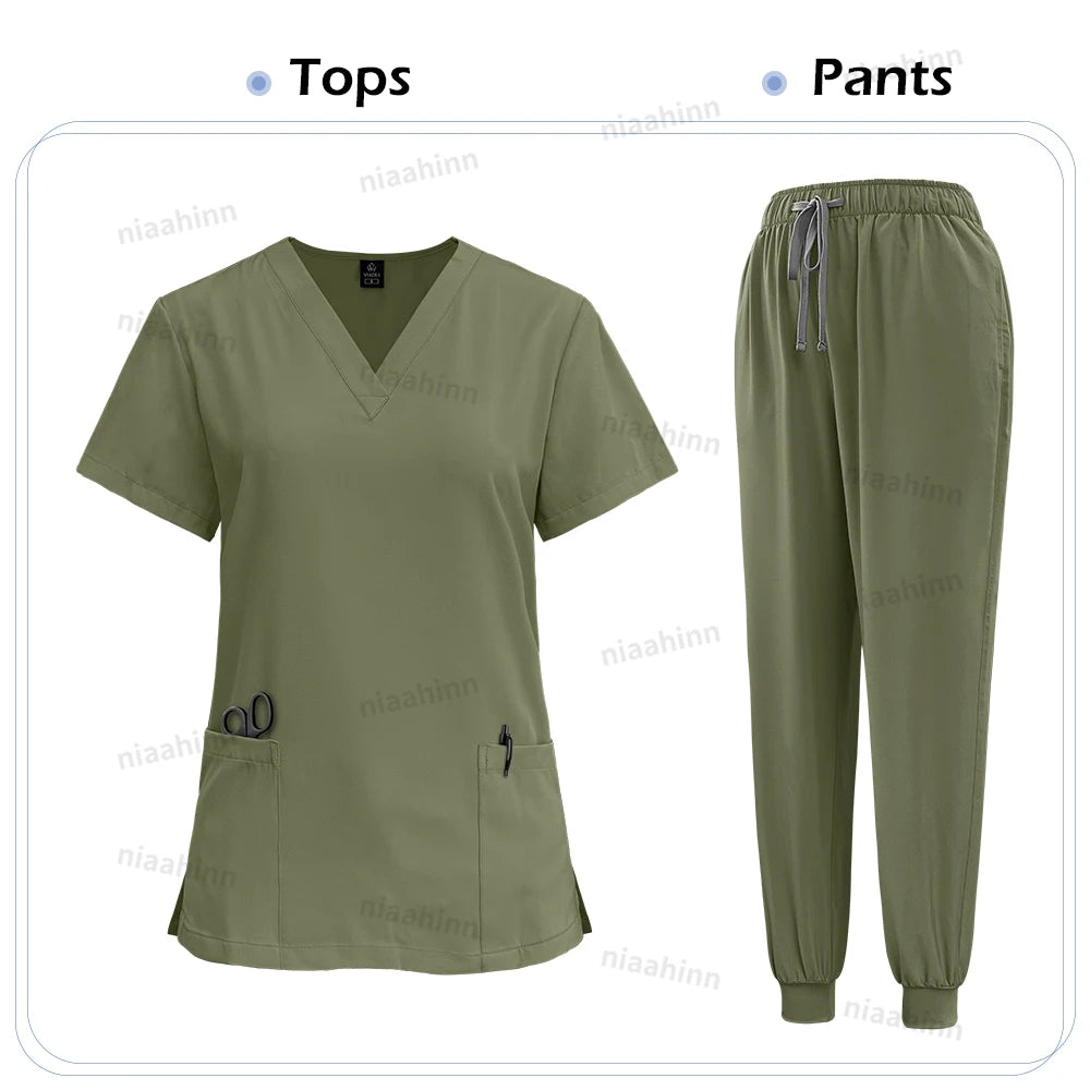 EliteCare Unisex Surgical Scrub Set