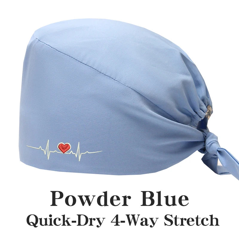 Quick Dry Stretch Medical Hat Caps