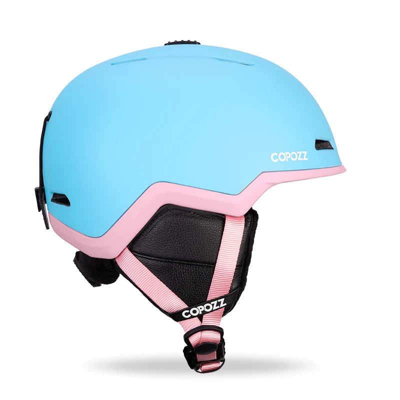 COPOZZ SafeSnow Half-Cover Ski Helmet