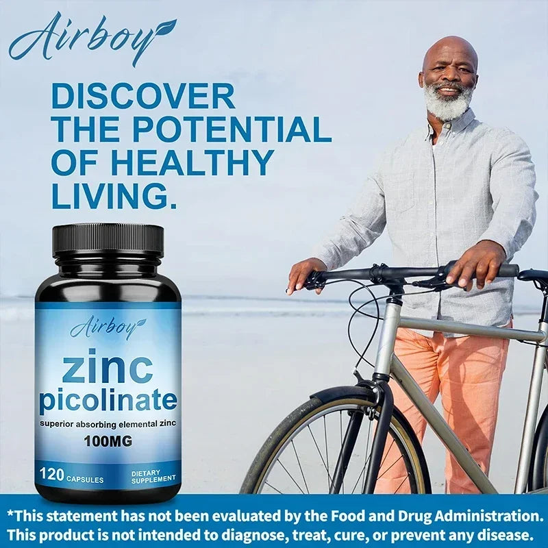 ZincBoost+ Immune & Skin Health Capsules, Non-GMO