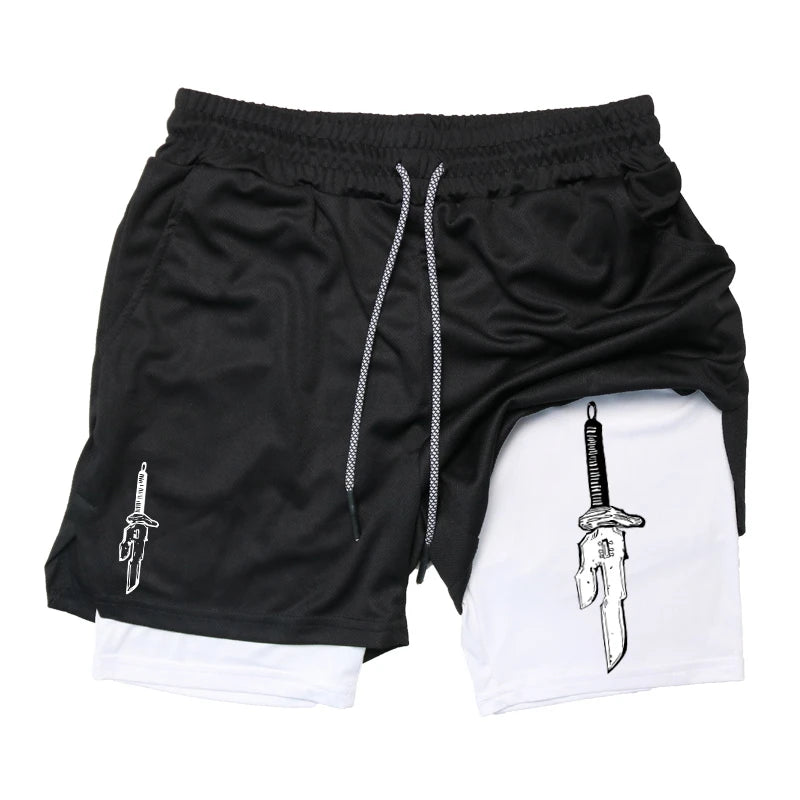 FlexiFit 2-in-1 Performance Running Shorts