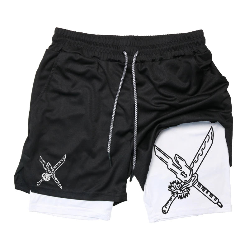 FlexiFit 2-in-1 Performance Running Shorts