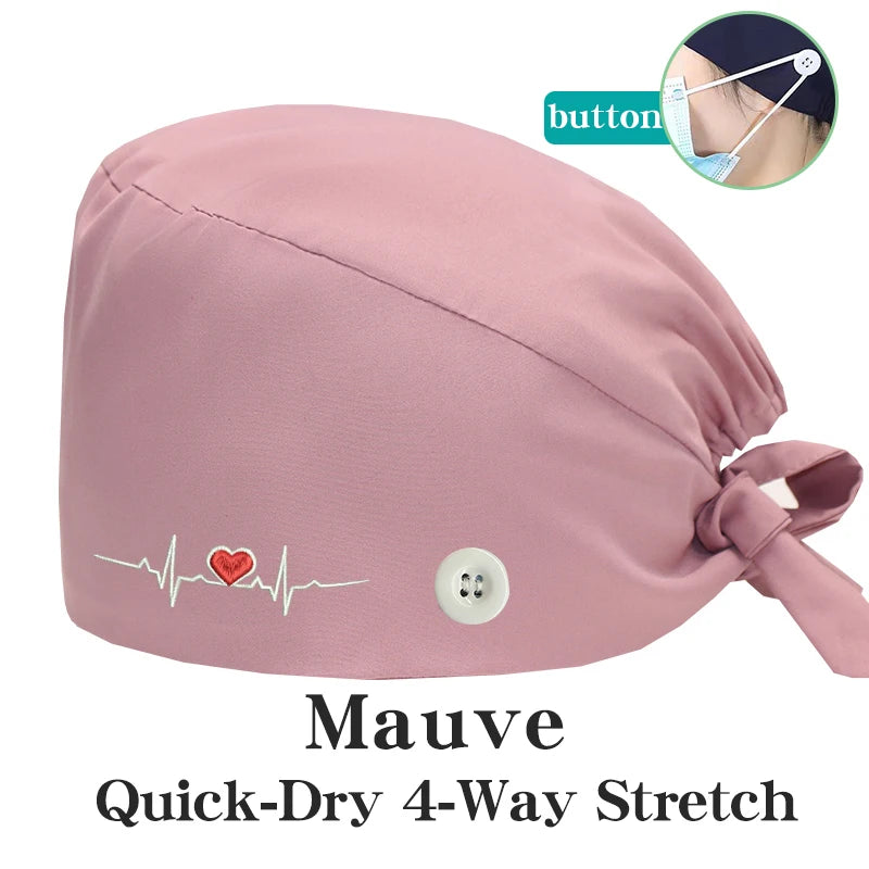 Quick Dry Stretch Medical Hat Caps
