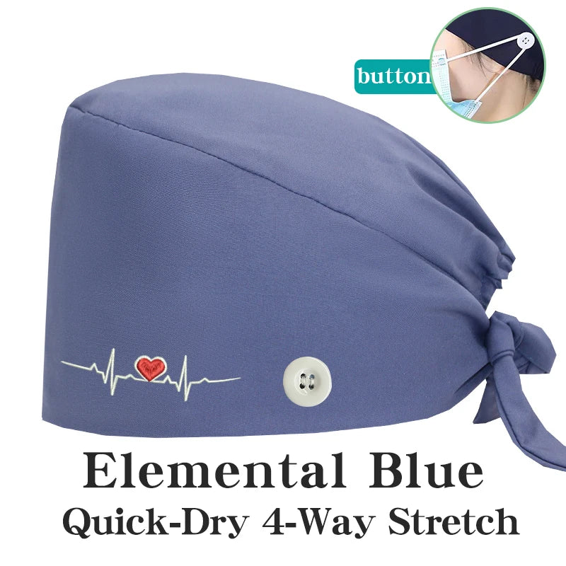 Quick Dry Stretch Medical Hat Caps