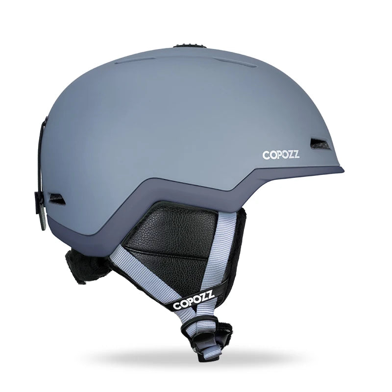 COPOZZ SafeSnow Half-Cover Ski Helmet