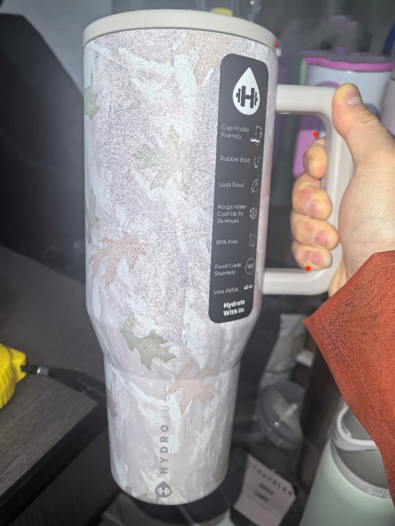 HydroJug Traveler: 24-Hour Insulated Adventure Mug