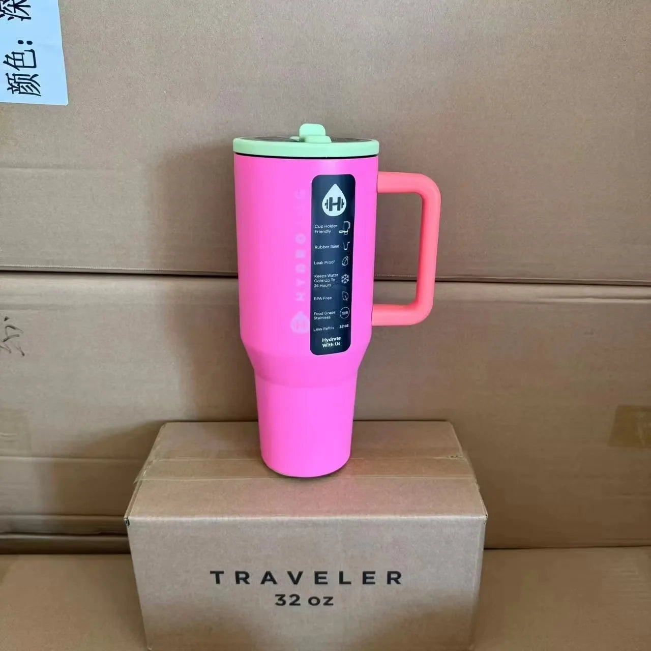 HydroJug Traveler: 24-Hour Insulated Adventure Mug