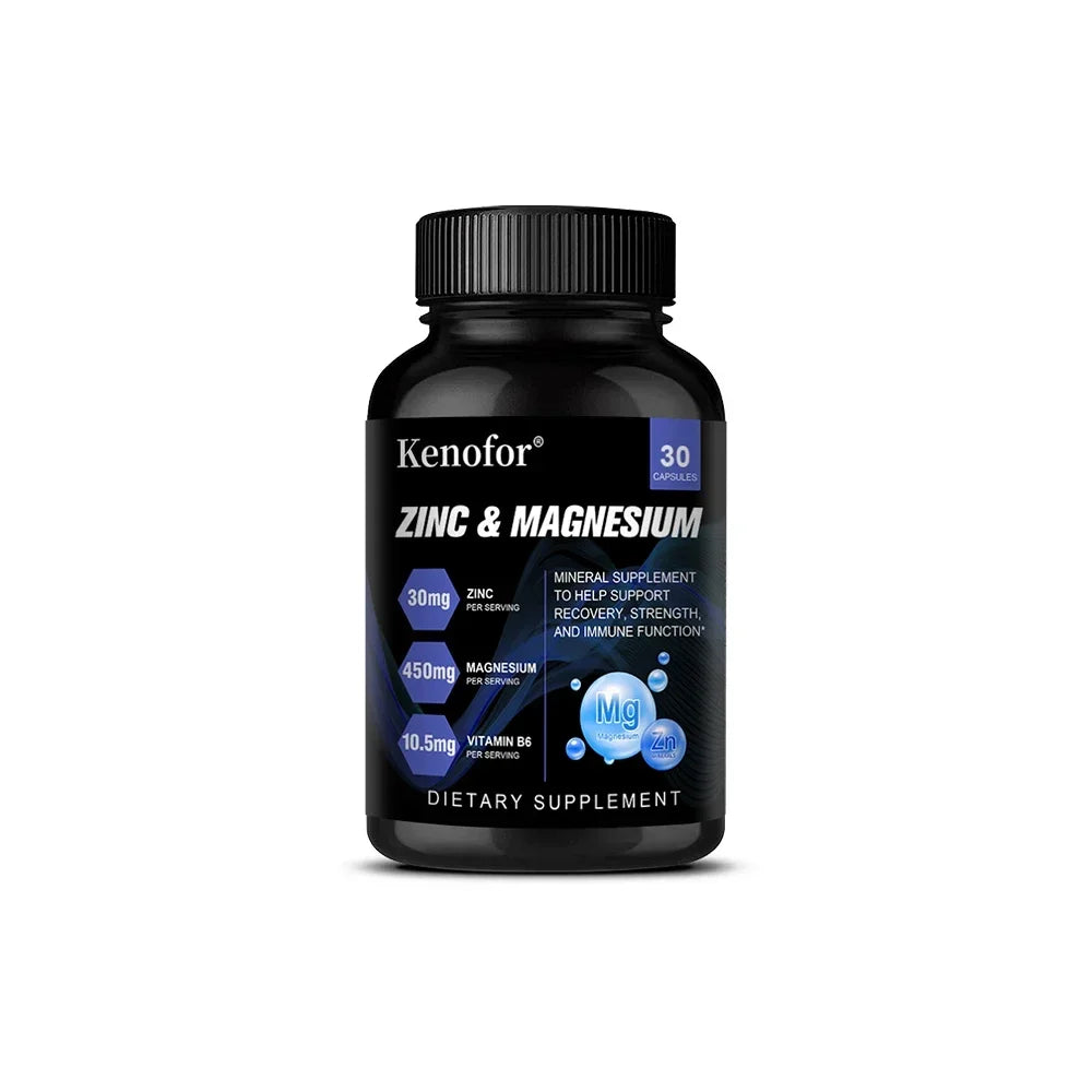 MagZinc Vitality Boost: Muscle, Bone & Heart Support