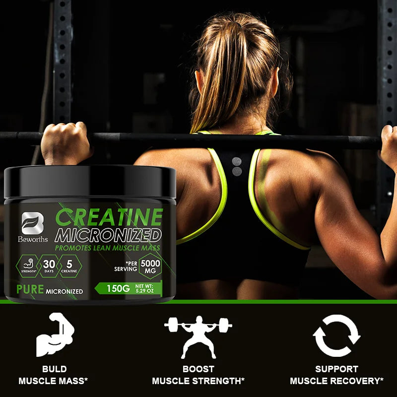 BEWORTHS MuscleBoost Creatine: Enhance Power & Focus
