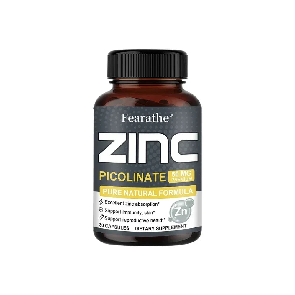 ZincMax 50: Immune & Skin Boost, Pure & Potent