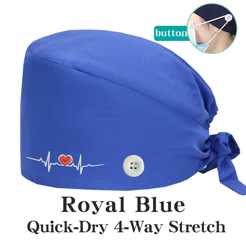 Quick Dry Stretch Medical Hat Caps