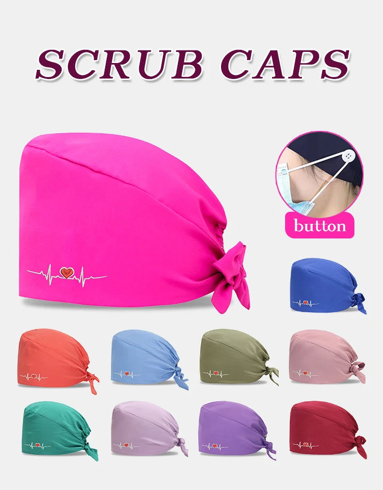 Quick Dry Stretch Medical Hat Caps