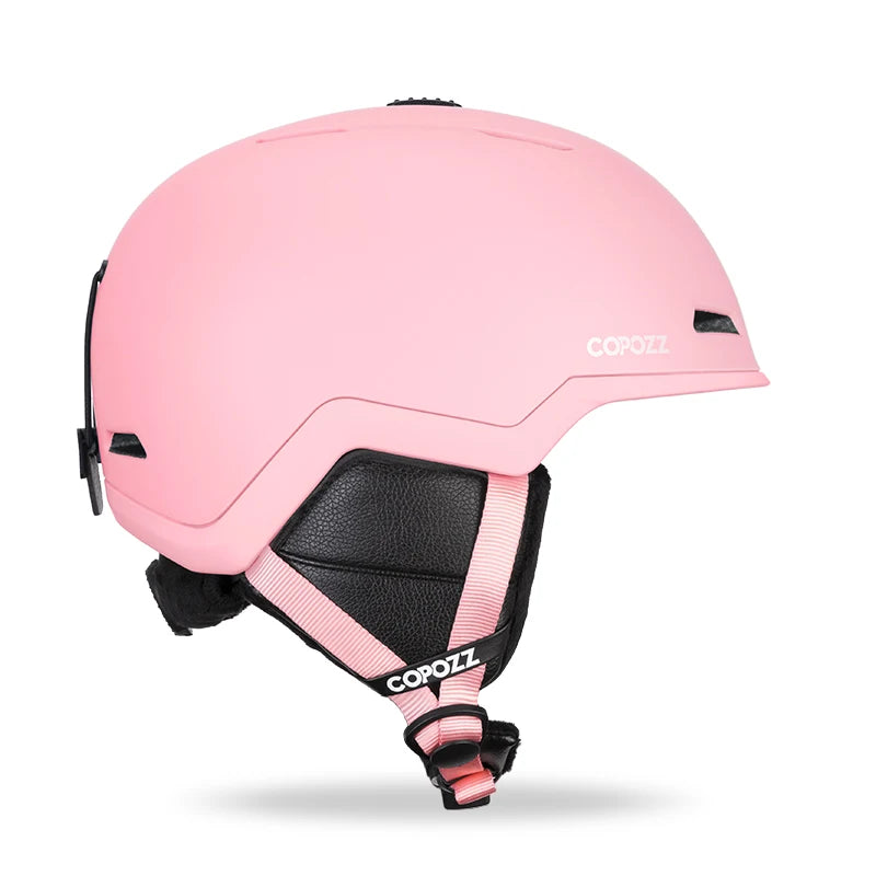 COPOZZ SafeSnow Half-Cover Ski Helmet