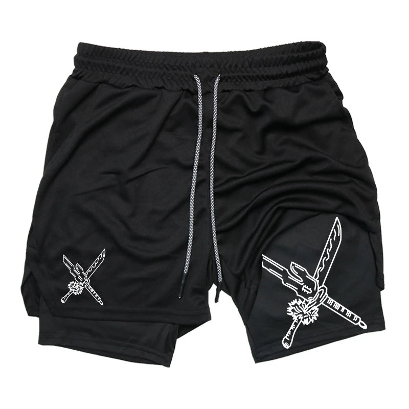 FlexiFit 2-in-1 Performance Running Shorts