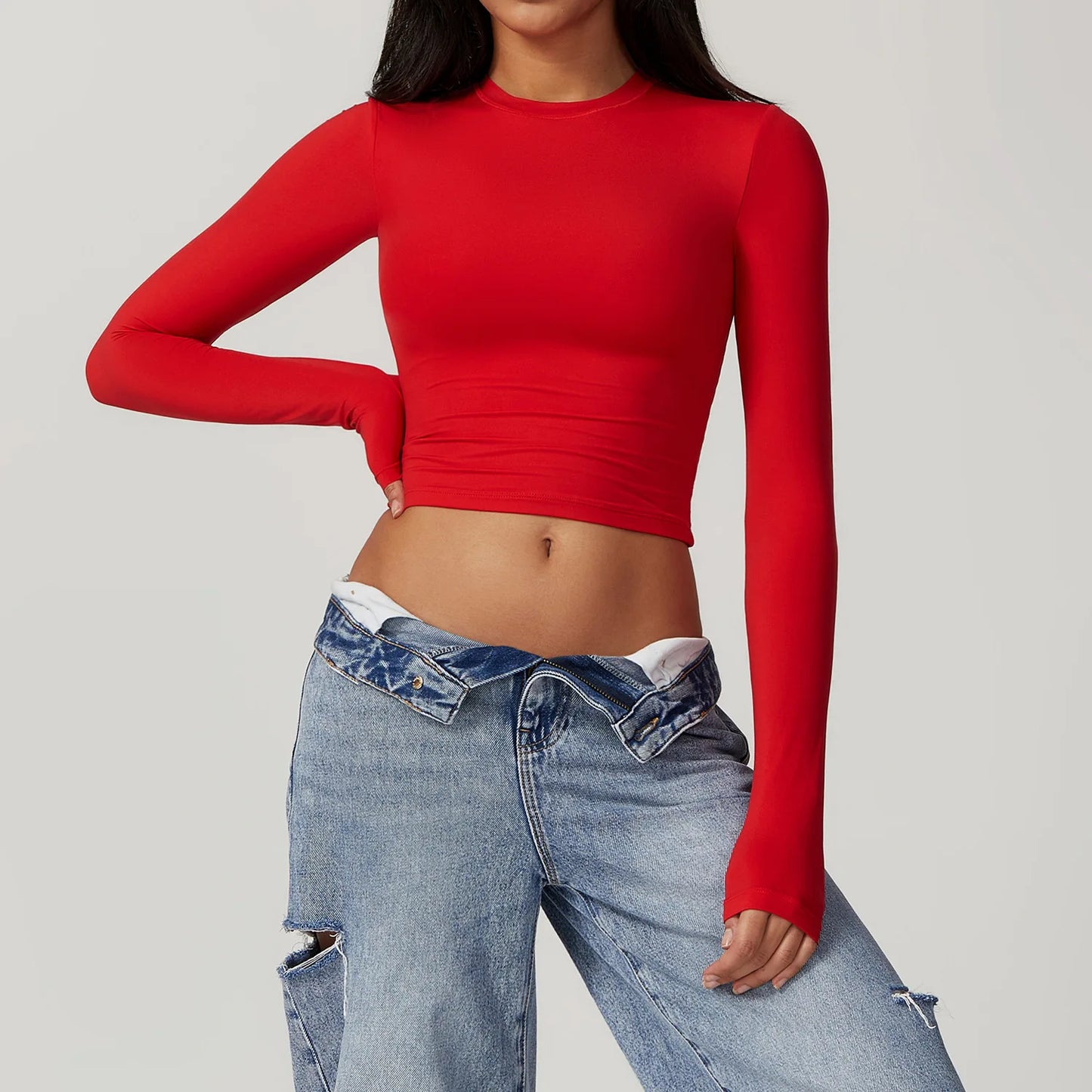 FlexiDry Women's Crop Sports Top