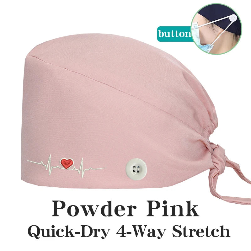 Quick Dry Stretch Medical Hat Caps