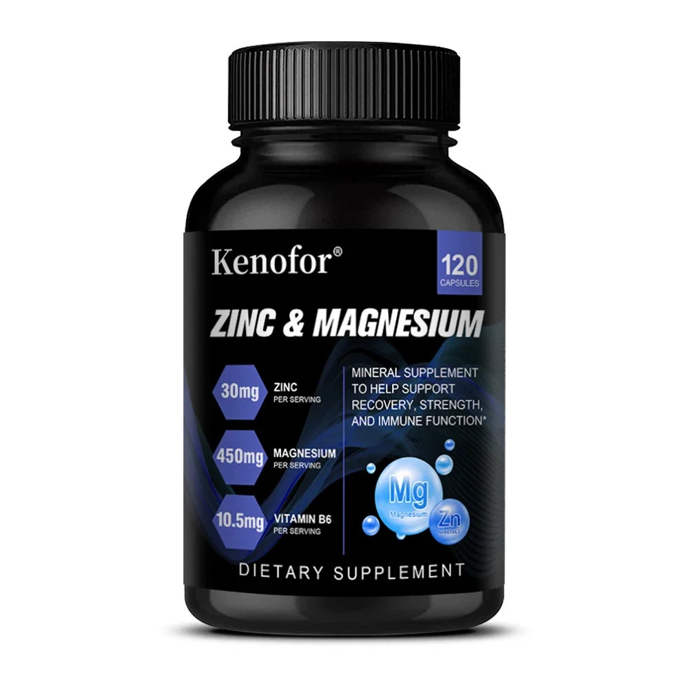 MagZinc Vitality Boost: Muscle, Bone & Heart Support