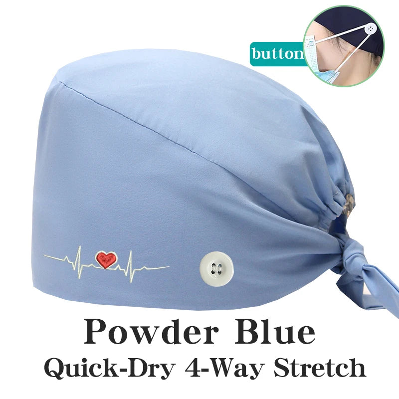 Quick Dry Stretch Medical Hat Caps