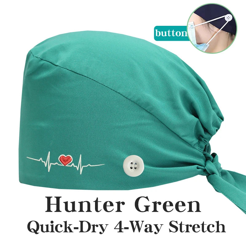 Quick Dry Stretch Medical Hat Caps
