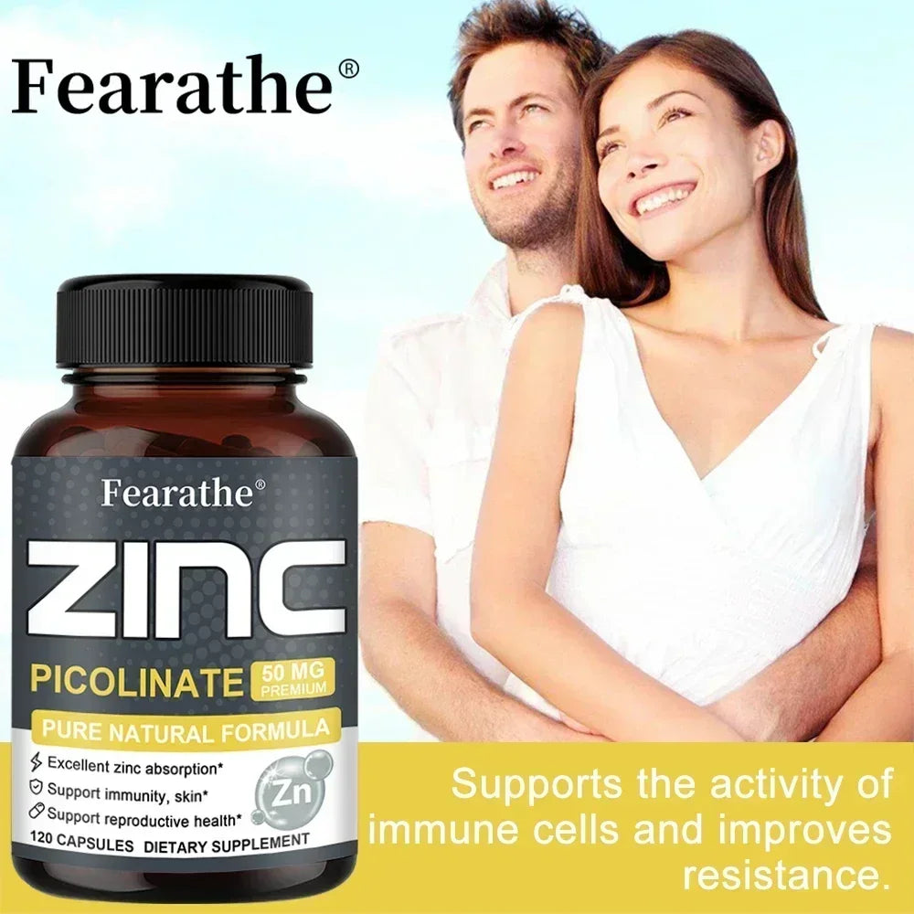 ZincMax 50: Immune & Skin Boost, Pure & Potent