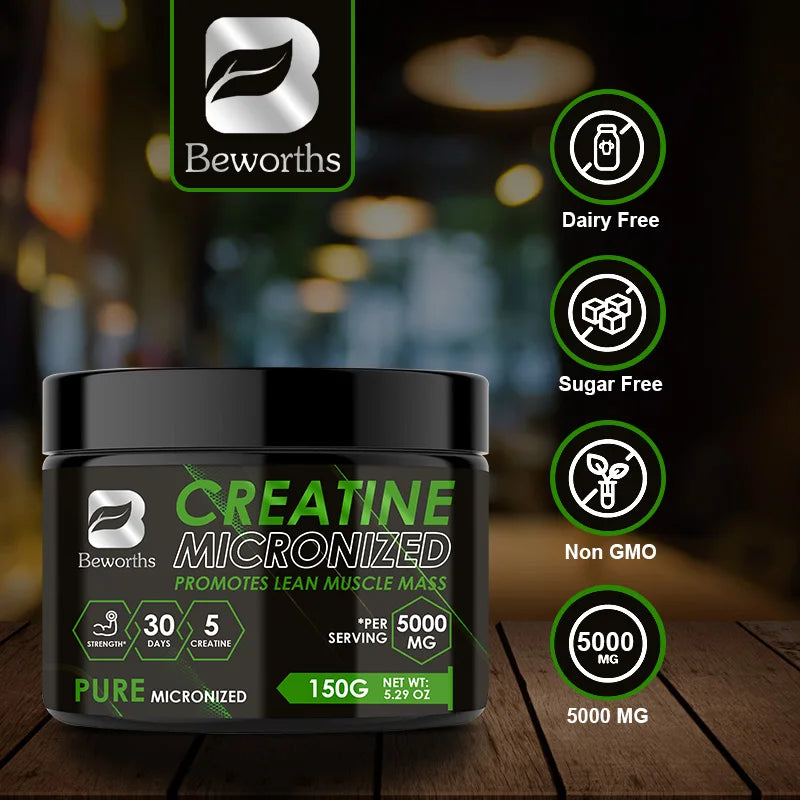 BEWORTHS MuscleBoost Creatine: Enhance Power & Focus