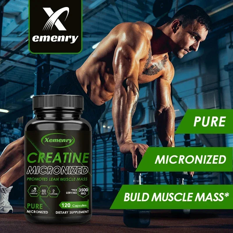 MuscMax Creatine Caps: Boost Strength & Recovery