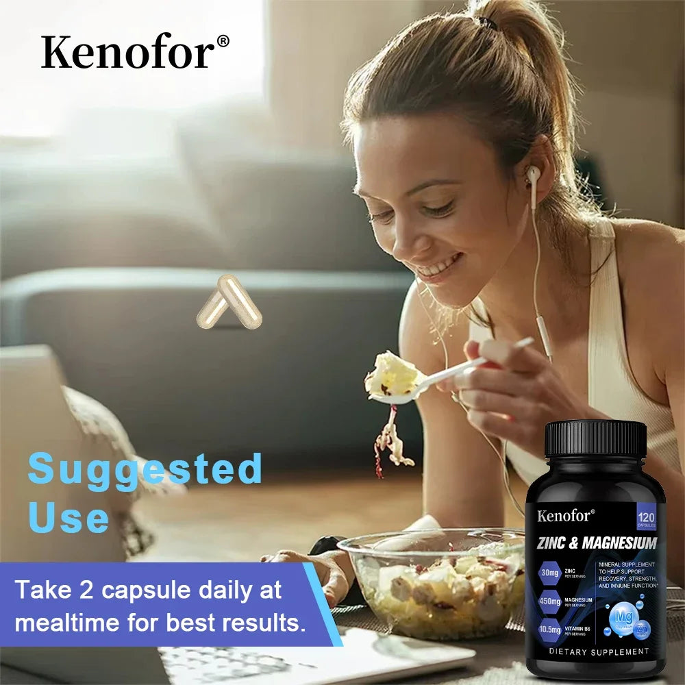 MagZinc Vitality Boost: Muscle, Bone & Heart Support