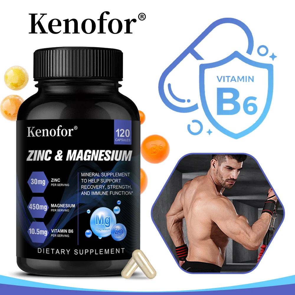 MagZinc Vitality Boost: Muscle, Bone & Heart Support