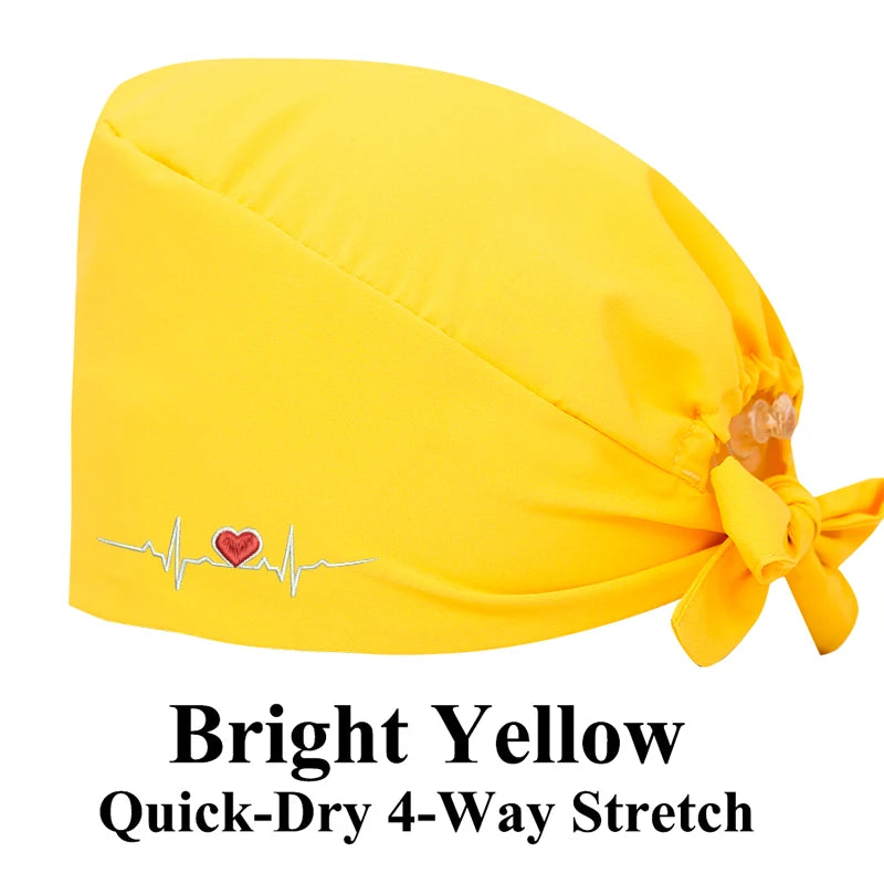 Quick Dry Stretch Medical Hat Caps