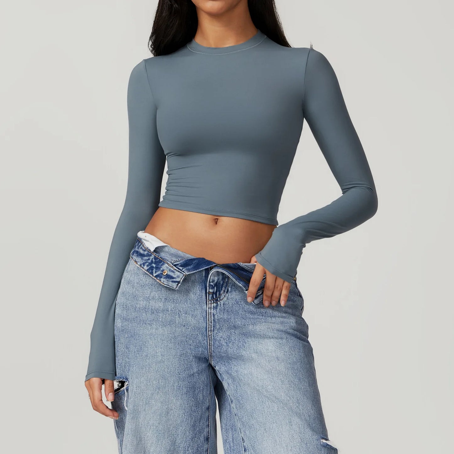 FlexiDry Women's Crop Sports Top