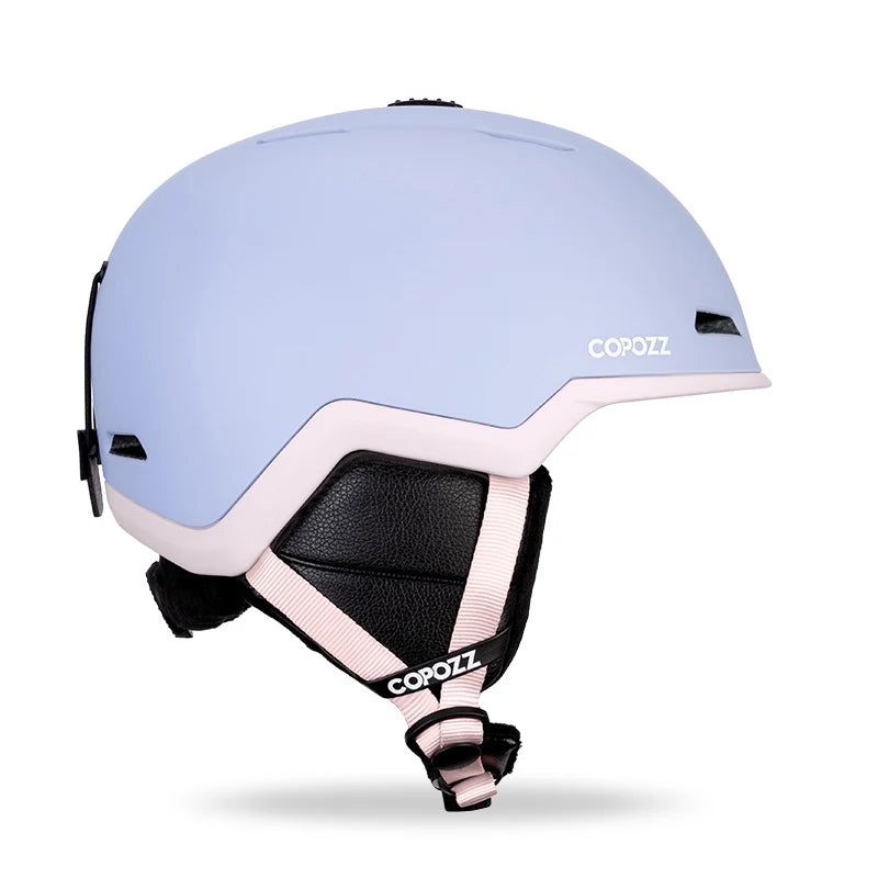COPOZZ SafeSnow Half-Cover Ski Helmet