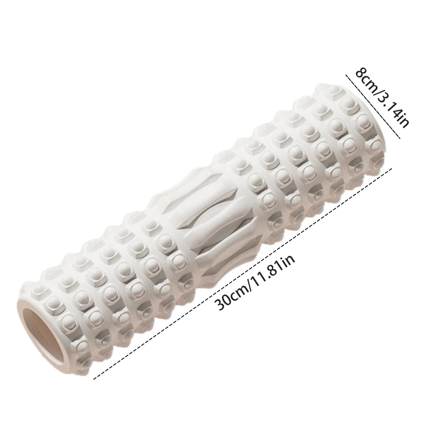 MuscleFlex Foam Roller: Stretch, Recover, Carry