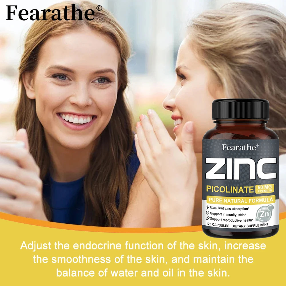 ZincMax 50: Immune & Skin Boost, Pure & Potent