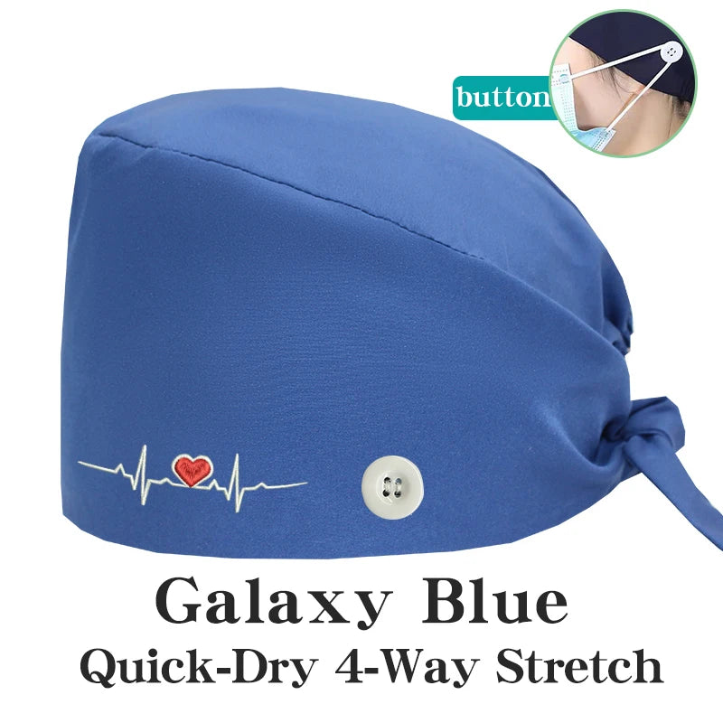 Quick Dry Stretch Medical Hat Caps