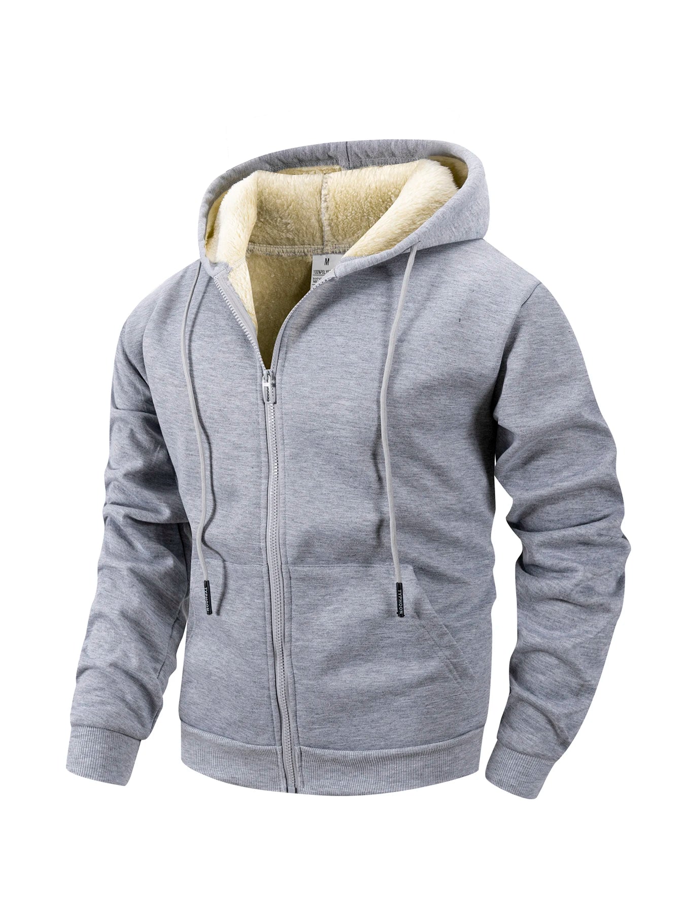 FrostGuard Men's Heavyweight Fleece Zipper Hoodie