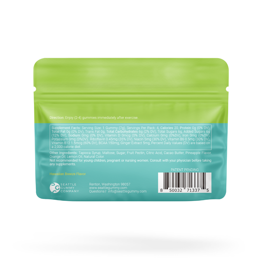 Hawaiian Recharge Gummies: Post-Workout Recovery Pack