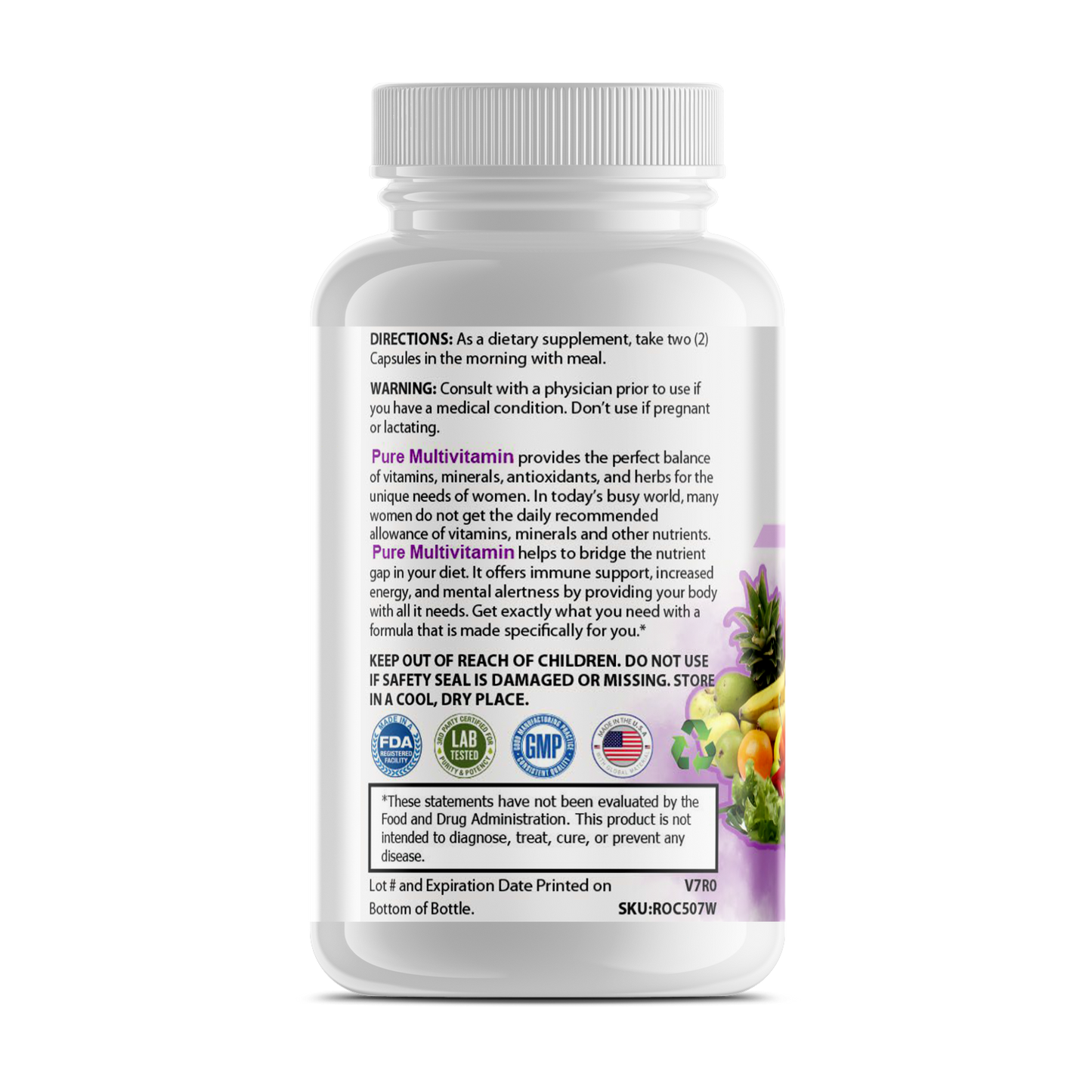Pure Multi-Vitamins Women's