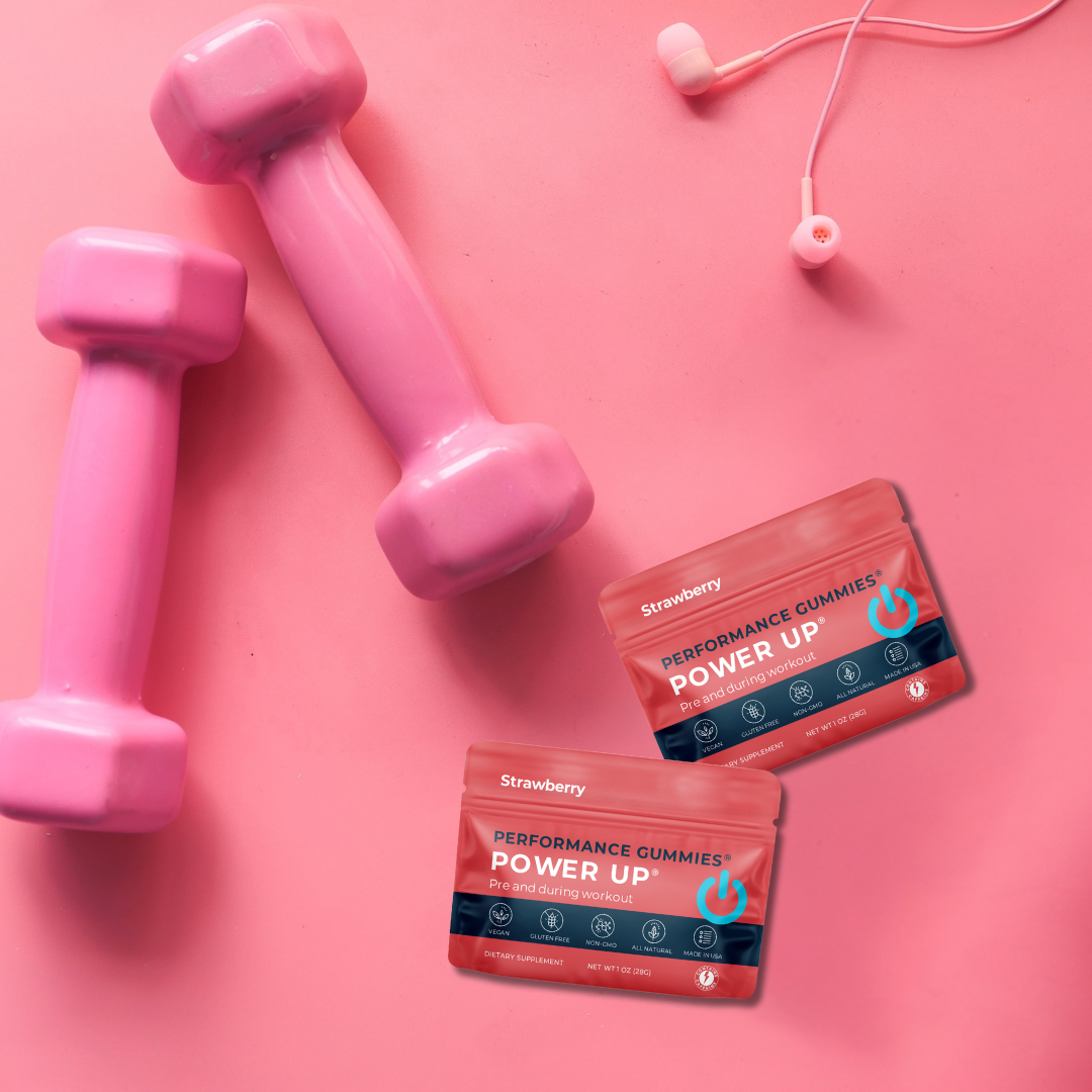 Strawberry Surge: Endurance & Focus Gummies 12-Pack