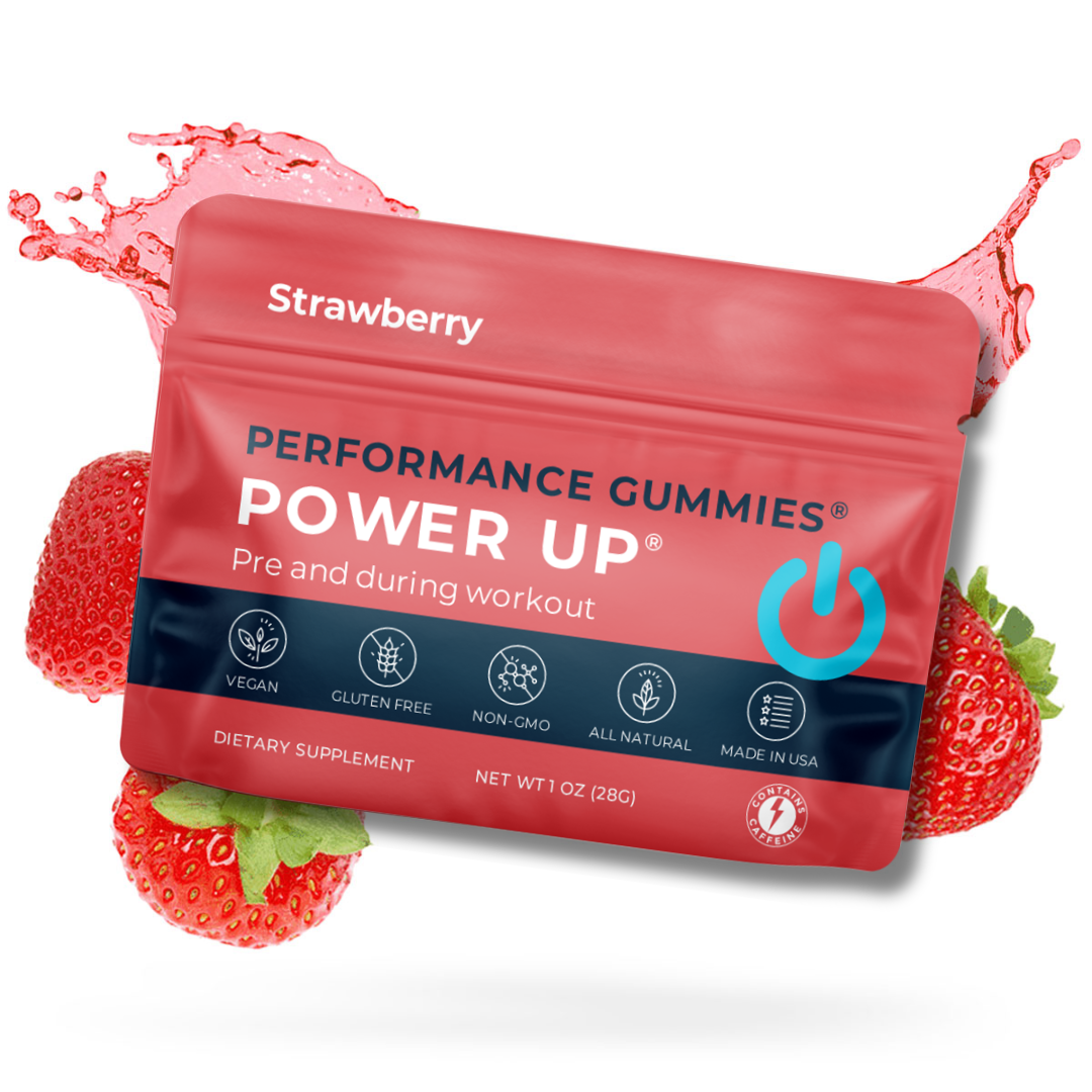 Strawberry Surge: Endurance & Focus Gummies 12-Pack