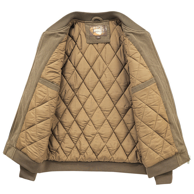 ChicPatch Men's Winter Zip Jacket