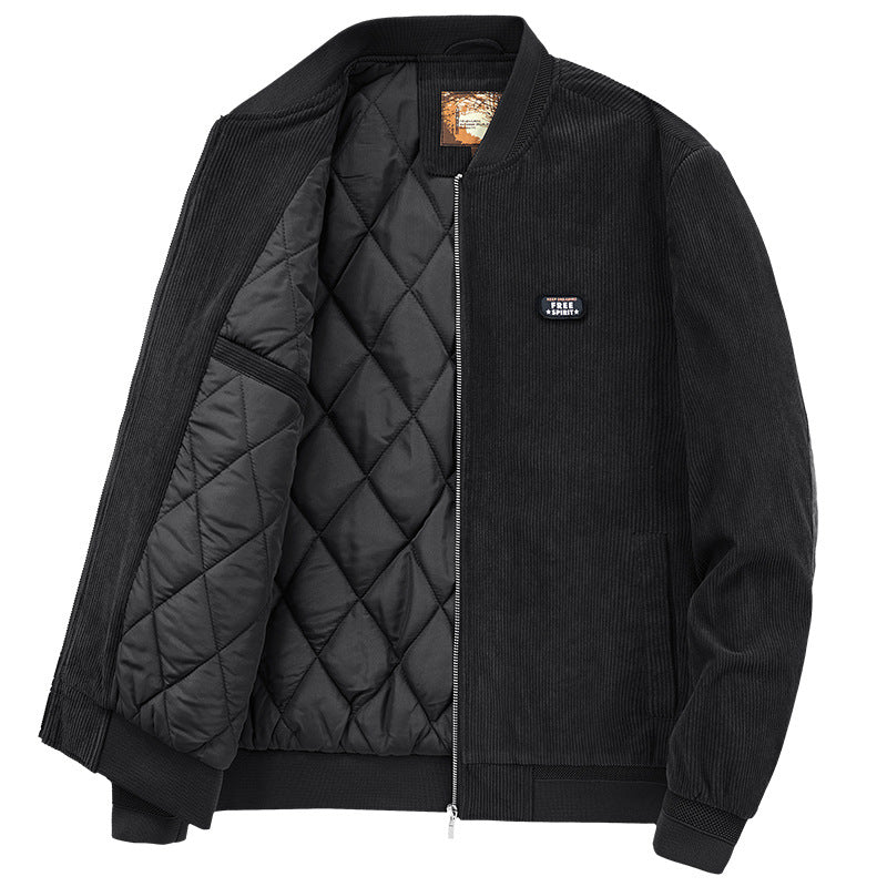 ChicPatch Men's Winter Zip Jacket